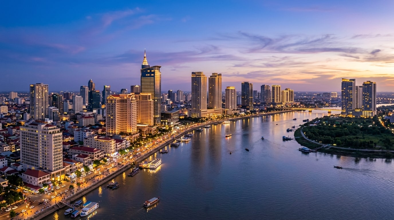 Phnom Penh Modern City Skyline - ARN Property